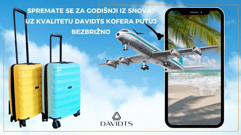 "Spakirajte više, brinite se manje: Zašto su Davidts koferi od polipropilena neodoljivi"