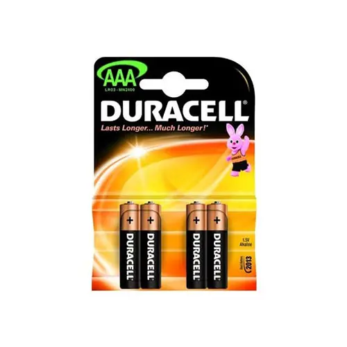 Baterija DURACELL AAA LR03 BASIC 4/1-0
