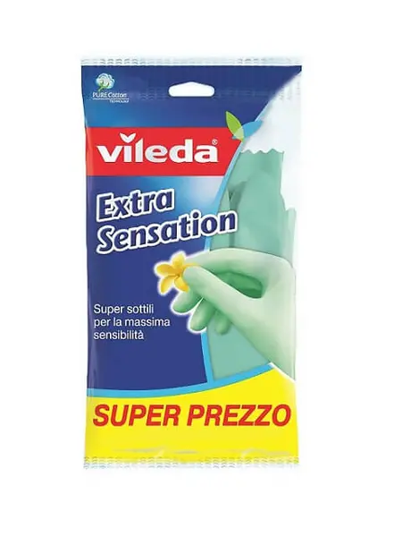 Rukavice gumene L EXTRA SENSATION VILEDA-0