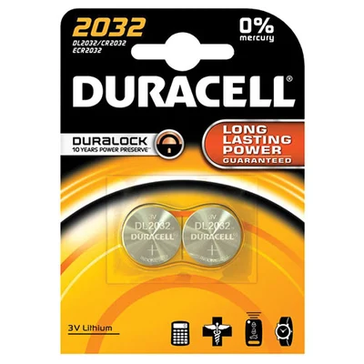 Baterija DURACELL DL2032 3V 2/1