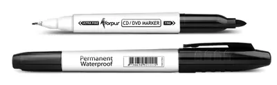 Marker za CD 1mm crni FORPUS